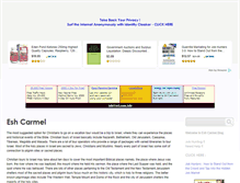 Tablet Screenshot of eshcarmel.org